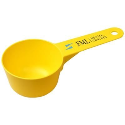Picture of CHEFZ 100 ML PLASTIC MEASURING SCOOP in Yellow