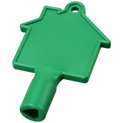 Picture of MAXIMILIAN HOUSE-SHAPED METERBOX KEY in Green