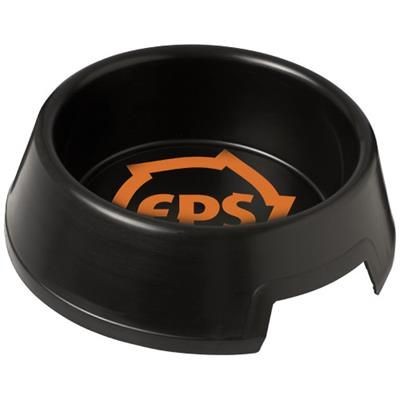 Picture of JET PLASTIC DOG BOWL in Black Solid