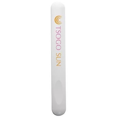 Picture of LILLY NAIL FILE in White Solid-black Solid