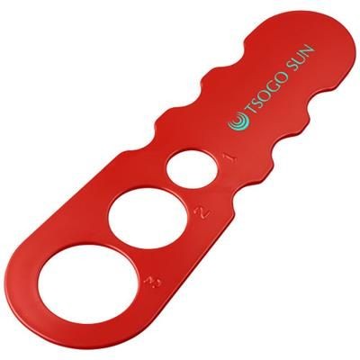 Picture of TASTY PLASTIC SPAGHETTI MEASURE in Red