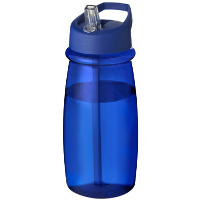 Picture of H2O ACTIVE® PULSE 600 ML SPOUT LID SPORTS BOTTLE in Blue.