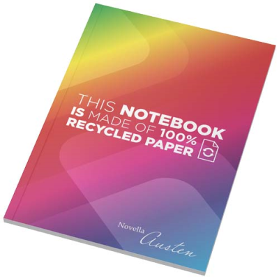 Picture of NOVELLA AUSTEN A5 RECYCLED SOFT COVER NOTE BOOK - 50 LINED x SHEET