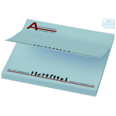 Picture of STICKY-MATE® STICKY NOTES 75X75MM in Light Blue