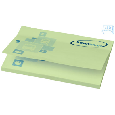 STICKY-MATE® A7 STICKY NOTES 100X75MM in Mints.