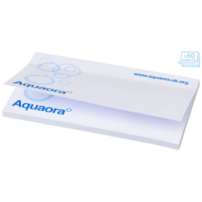 Picture of STICKY-MATE® STICKY NOTES 127X75MM in White.