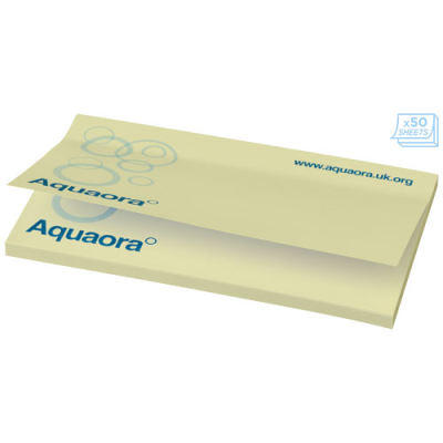 Picture of STICKY-MATE® STICKY NOTES 127X75 in Light Yellow