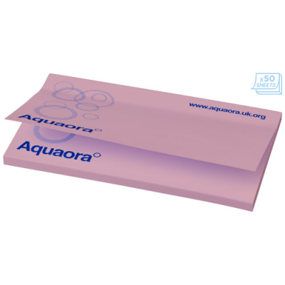 Picture of STICKY-MATE® STICKY NOTES 127X75MM in Light Pink.