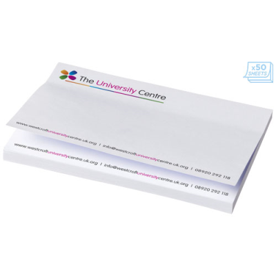 Picture of STICKY-MATE® STICKY NOTES 150X100MM in White.