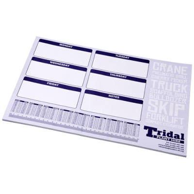 Picture of DESK-MATE® A2 NOTE PAD in White.