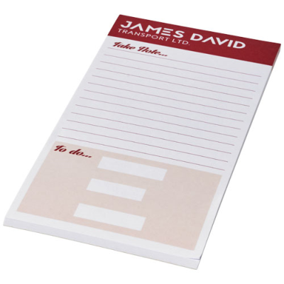 Picture of DESK-MATE® 1-3 A4 NOTE PAD in White Solid