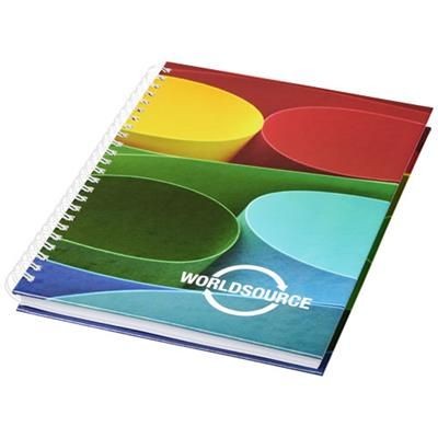 Picture of WIRE-O A6 NOTE BOOK HARD COVER in White Solid