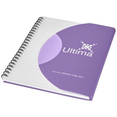 Picture of CURVE A6 NOTE BOOK in Purple-black Solid