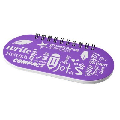 Picture of CAPSULE NOTE BOOK in Purple-black Solid