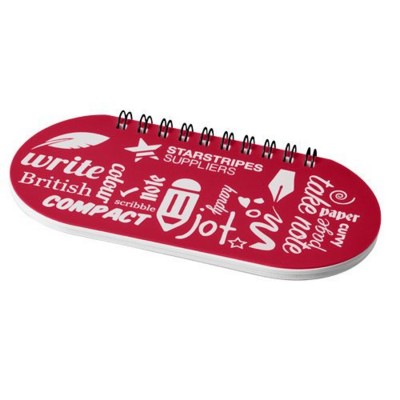 Picture of CAPSULE NOTE BOOK in Red-black Solid
