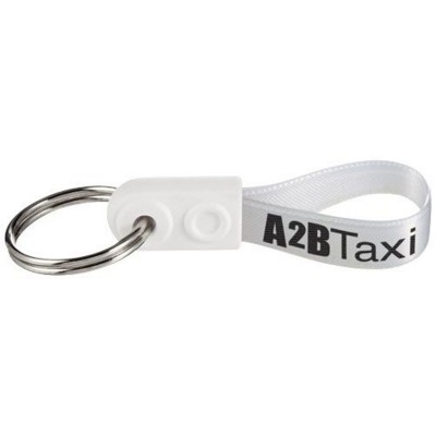 Picture of AD-LOOP ® MINI  KEYCHAIN in White Solid
