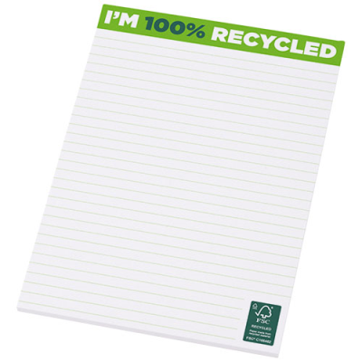 Picture of DESK-MATE® A5 RECYCLED NOTE PAD in White