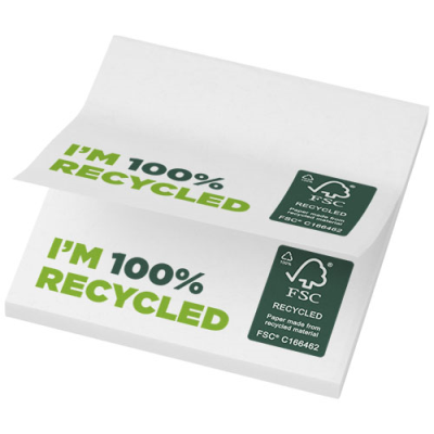 Picture of STICKY-MATE® RECYCLED STICKY NOTES 75 x 75 MM in White