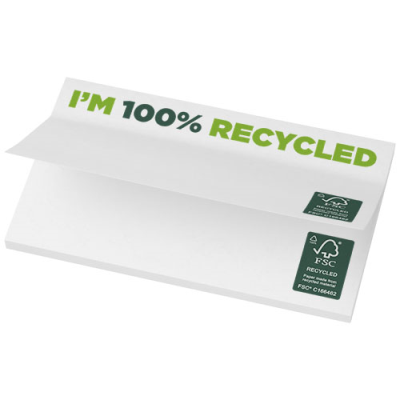 Picture of STICKY-MATE® RECYCLED STICKY NOTES 127 x 75 MM in White.