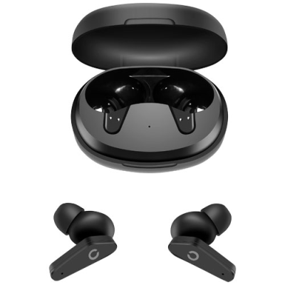 Picture of PRIXTON TWS161S EARBUDS in Solid Black.