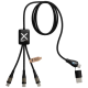 Picture of SCX,DESIGN C51 60W 5-IN-1 RPET FAST CHARGER CABLE with Display