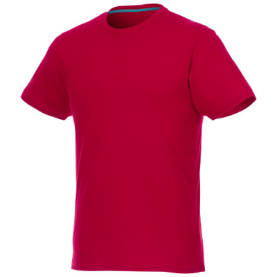 Picture of JADE SHORT SLEEVE MENS GRS RECYCLED TEE SHIRT in Red