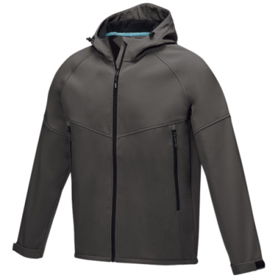 Picture of COLTAN MEN’S GRS RECYCLED SOFTSHELL JACKET in Storm Grey