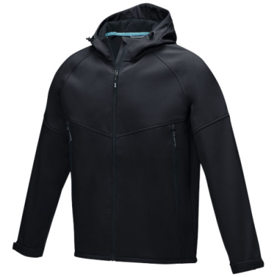 Picture of COLTAN MEN’S GRS RECYCLED SOFTSHELL JACKET in Solid Black