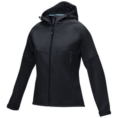 Picture of COLTAN WOMEN’S GRS RECYCLED SOFTSHELL JACKET in Solid Black