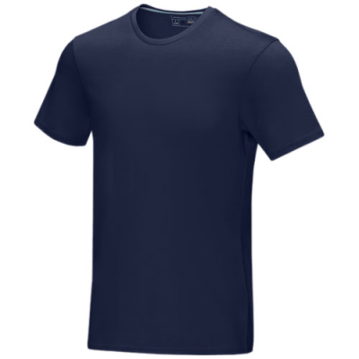 Picture of AZURITE SHORT SLEEVE MEN’S GOTS ORGANIC TEE SHIRT in Navy