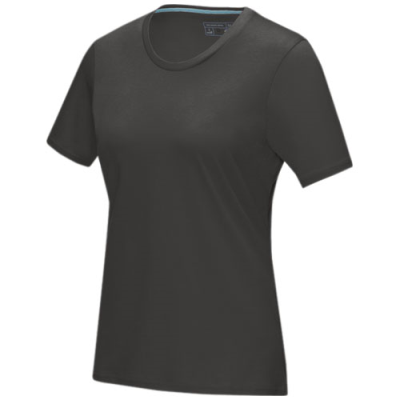 Picture of AZURITE SHORT SLEEVE WOMEN’S GOTS ORGANIC TEE SHIRT in Storm Grey