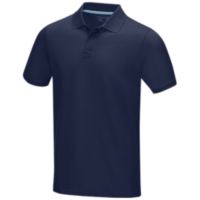 Picture of GRAPHITE GREY SHORT SLEEVE MEN’S GOTS ORGANIC POLO