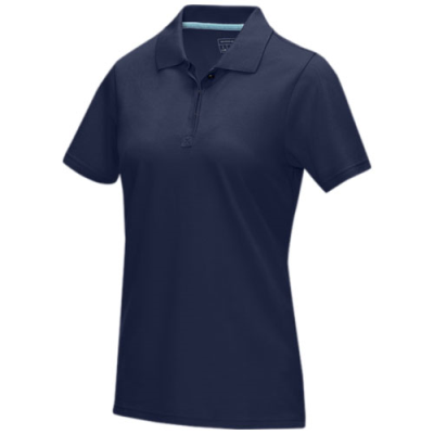 Picture of GRAPHITE GREY SHORT SLEEVE WOMEN’S GOTS ORGANIC POLO