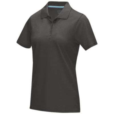 Picture of GRAPHITE GREY SHORT SLEEVE WOMEN’S GOTS ORGANIC POLO