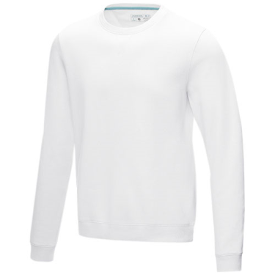Picture of JASPER MEN’S GOTS ORGANIC RECYCLED CREW NECK SWEATER in White