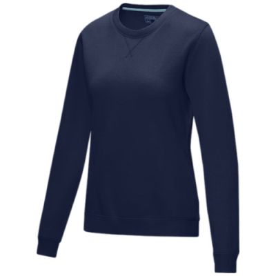 Picture of JASPER WOMEN’S GOTS ORGANIC RECYCLED CREW NECK SWEATER in Navy