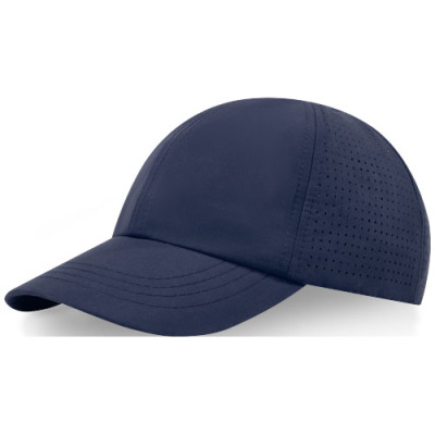 Picture of MICA 6 PANEL GRS RECYCLED COOL FIT CAP in Navy.