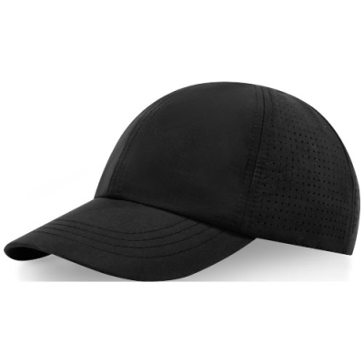 Picture of MICA 6 PANEL GRS RECYCLED COOL FIT CAP in Solid Black