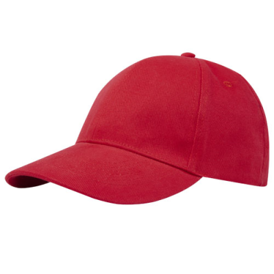 Picture of TRONA 6 PANEL GRS RECYCLED CAP in Red.