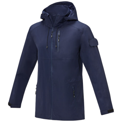 Picture of KAI UNISEX LIGHTWEIGHT GRS RECYCLED CIRCULAR JACKET in Navy.
