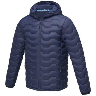 Picture of PETALITE MENS GRS RECYCLED THERMAL INSULATED DOWN JACKET in Navy.