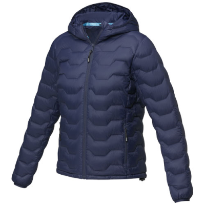 Picture of PETALITE LADIES GRS RECYCLED THERMAL INSULATED DOWN JACKET in Navy.