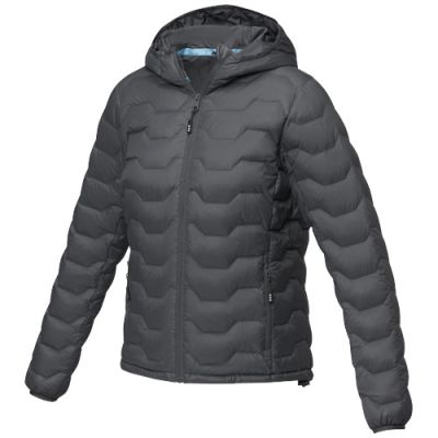 Picture of PETALITE LADIES GRS RECYCLED THERMAL INSULATED DOWN JACKET in Storm Grey