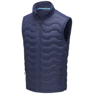 Picture of EPIDOTE MENS GRS RECYCLED THERMAL INSULATED DOWN BODYWARMER in Navy.