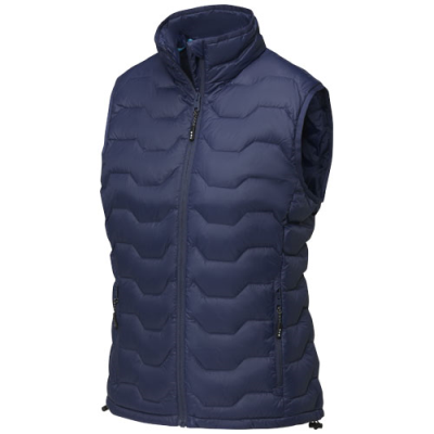 Picture of EPIDOTE LADIES GRS RECYCLED THERMAL INSULATED DOWN BODYWARMER in Navy.