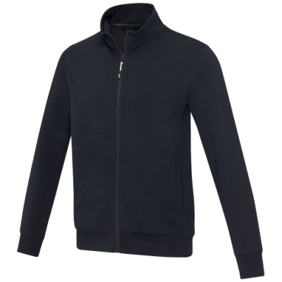 Picture of GALENA UNISEX AWARE™ RECYCLED FULL ZIP SWEATER in Navy.