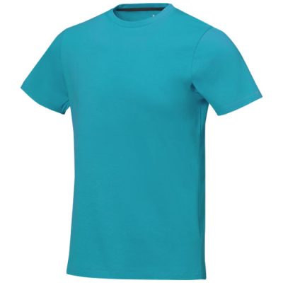 Picture of NANAIMO SHORT SLEEVE MENS TEE SHIRT in Aqua.