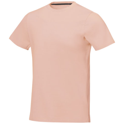 Picture of NANAIMO SHORT SLEEVE MENS TEE SHIRT in Pale Blush Pink