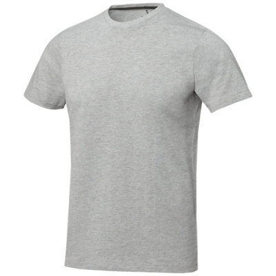 Picture of NANAIMO SHORT SLEEVE MENS TEE SHIRT in Grey Melange