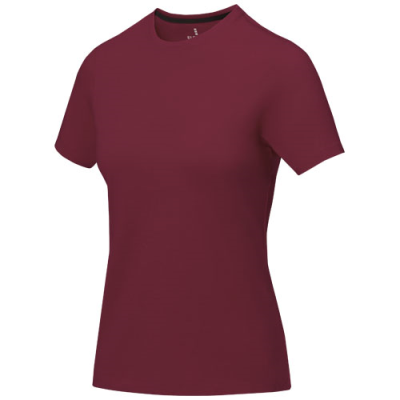 Picture of NANAIMO SHORT SLEEVE LADIES TEE SHIRT in Burgundy